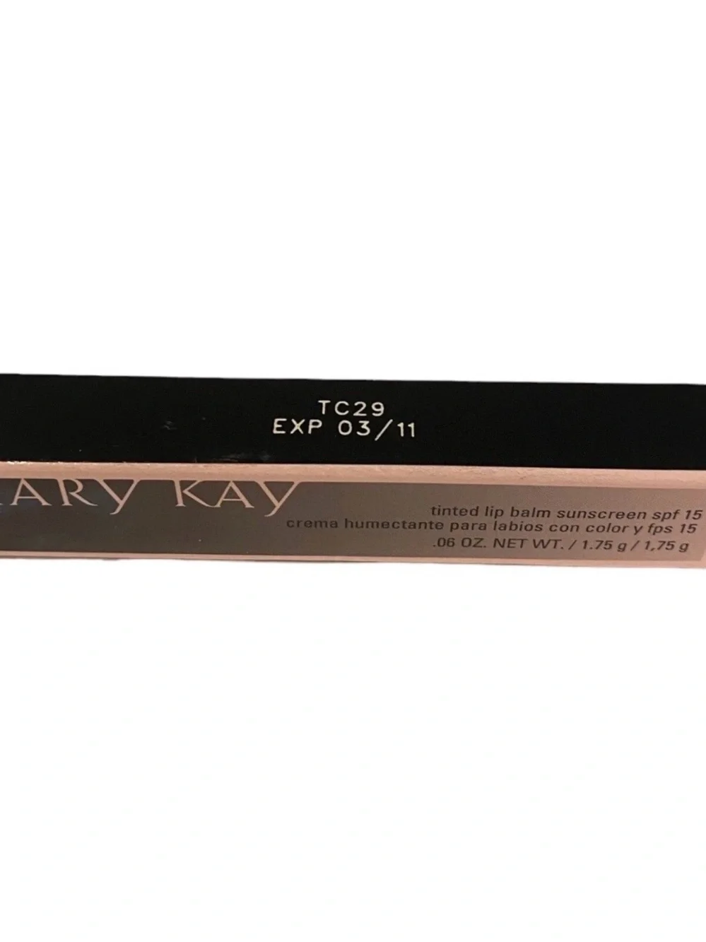 Mary Kay Tinted Lip Balm (Apricot) .06 Oz. #025395 NEW NIB (EXP:03/11)
